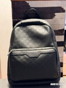 Louis Vuitton Damier Black Backpack – Purchased at Louis Vuitton Saint-Tropez – Excellent Condition