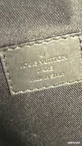 Louis Vuitton Damier Black Backpack – Purchased at Louis Vuitton Saint-Tropez – Excellent Condition
