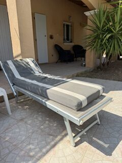 Set of 4 sun loungers