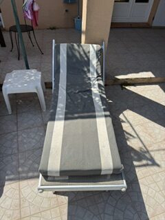Set of 4 sun loungers