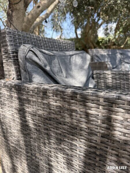 Set of garden chairs