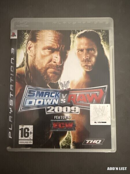 Smackdown VS Raw PS3