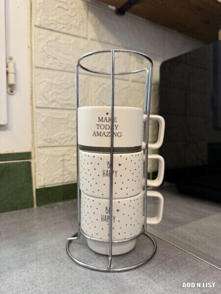 Set of 3 coffee cup