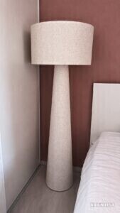 LINEN FLOOR LAMP