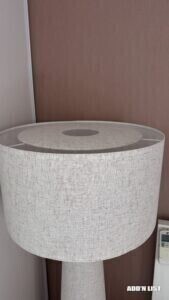 LINEN FLOOR LAMP