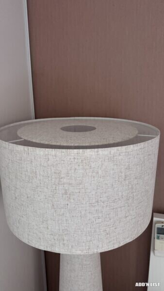LINEN FLOOR LAMP