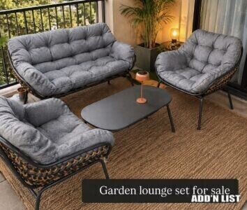 Garden Lounge Set for Sale – Very Good Condition