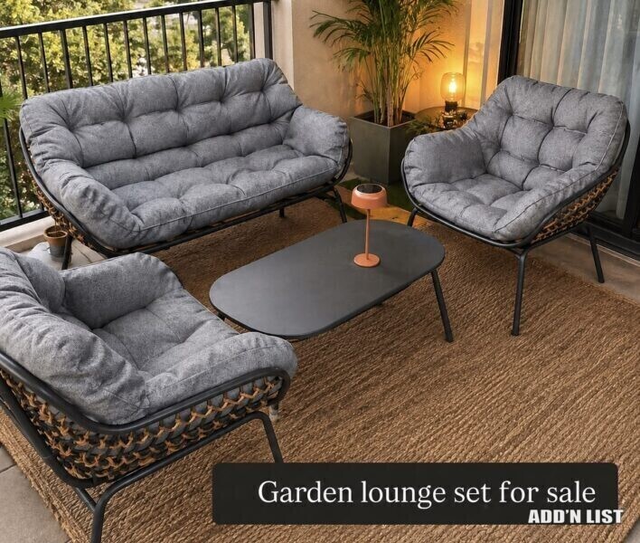 Garden Lounge Set for Sale – Very Good Condition