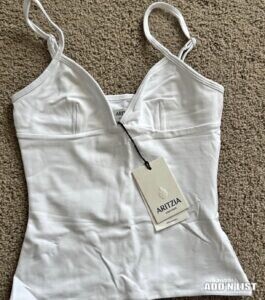 White tank top