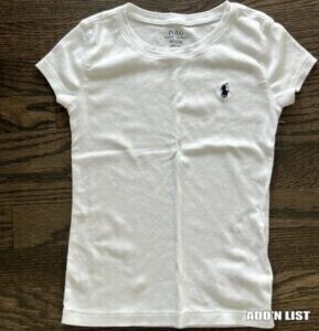 White Ralph Lauren T-Shirt