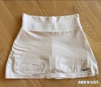 Nike White Sport Skirt