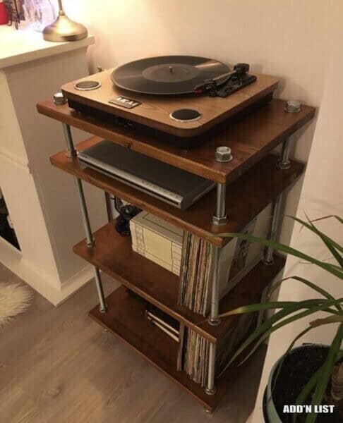 Wooden Hi-Fi / Record Player Stand (1/1)
