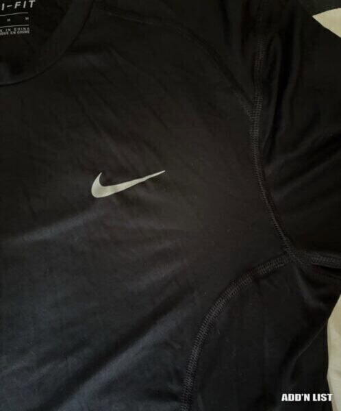 Nike Dri-FIT Running T-Shirt – Black (2/3)