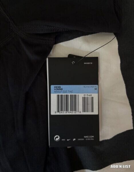 Nike Dri-FIT Running T-Shirt – Black (3/3)