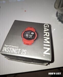 Garmin Instinct 2S GPS Smartwatch – Red