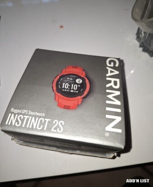 Garmin Instinct 2S GPS Smartwatch – Red (1/3)