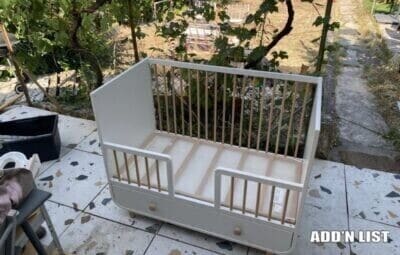 Baby Crib / Cot with Storage Drawer